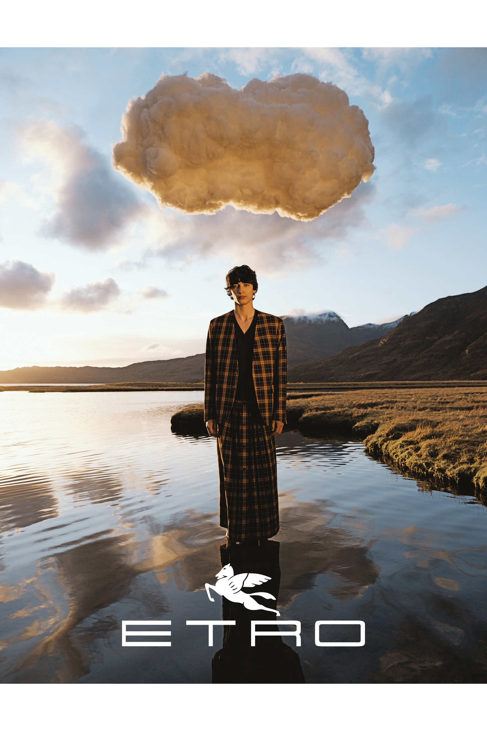 Nathaniël for Etro FW23 Campaign by Zhong Lin